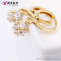 (90072) Pendiente plateado oro de alta calidad de Xuping Fashion 18K